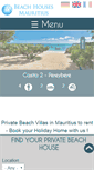 Mobile Screenshot of beachhousesmauritius.com